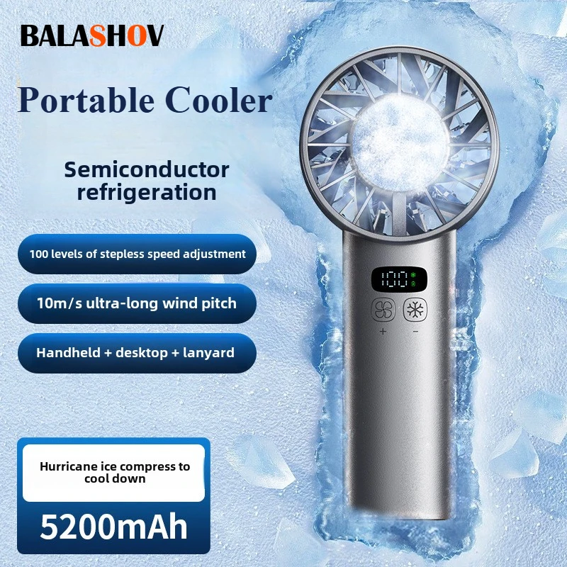 Outdoor Camping Ventilator - Ventilador portátil de alta velocidade com