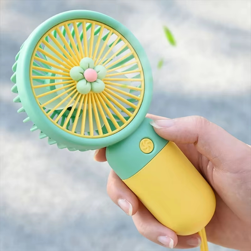 Outdoor Camping Ventilator - Ventilador Pequeno com Carregamento USB e