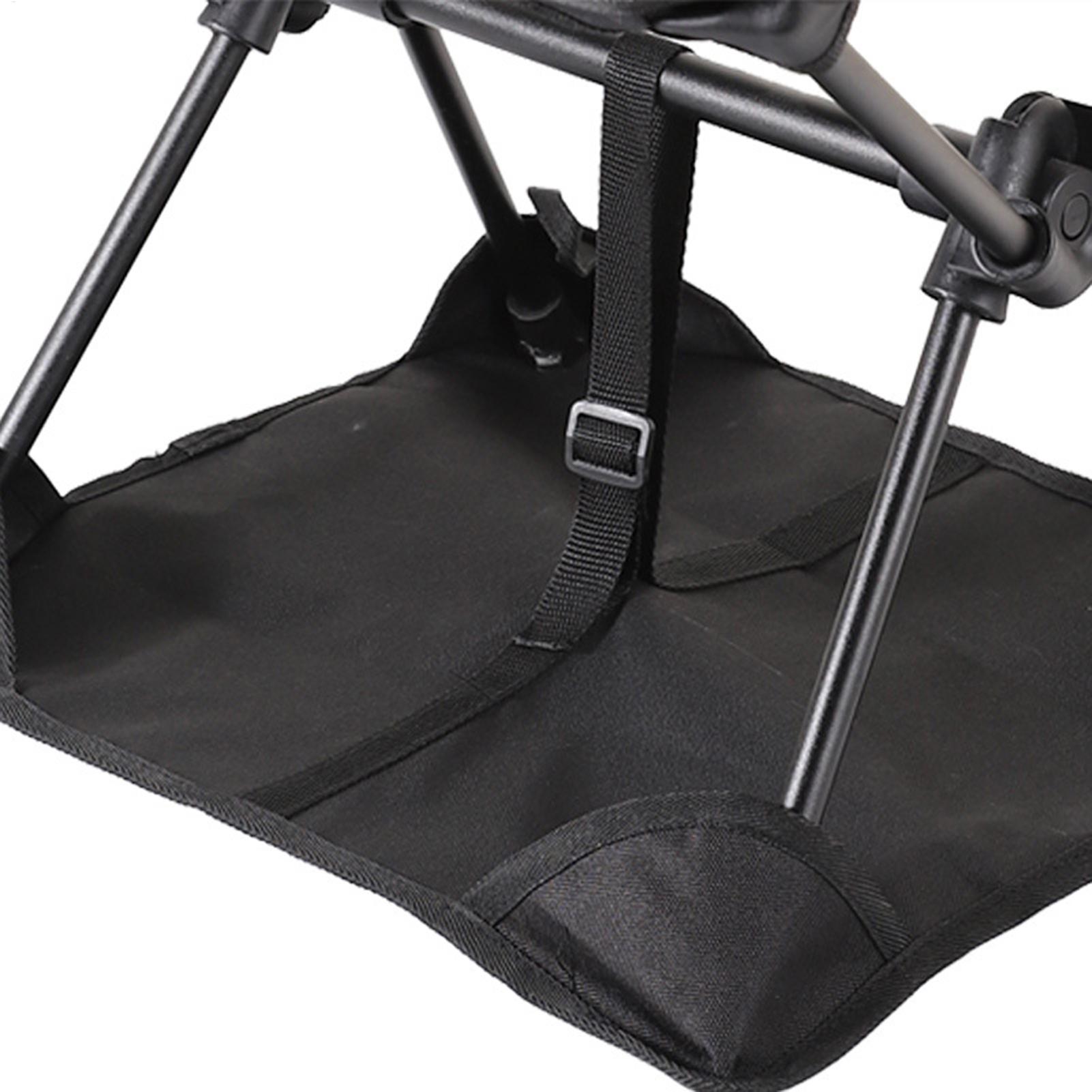 Outdoor Camping Recliner Chairs - Cadeiras de Camping com Base Antiderrapante,