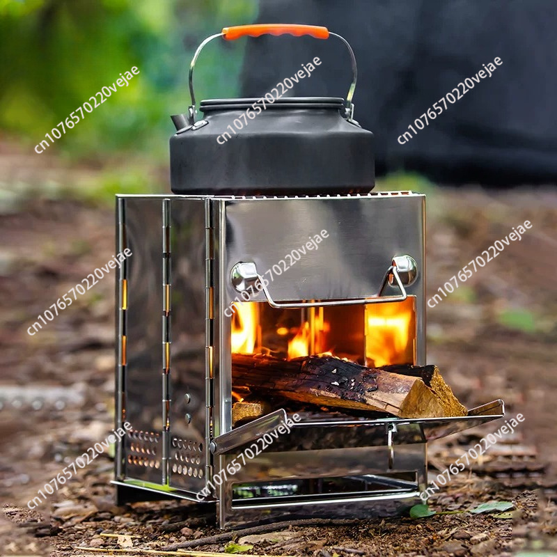 Outdoor Camping Wood Burning Stove - Fogões a lenha de design moderno,