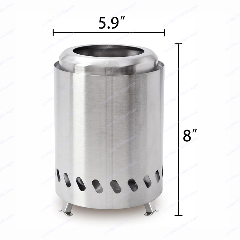 Outdoor Camping Wood Burning Stove - Fogão a lenha de aço inoxidável