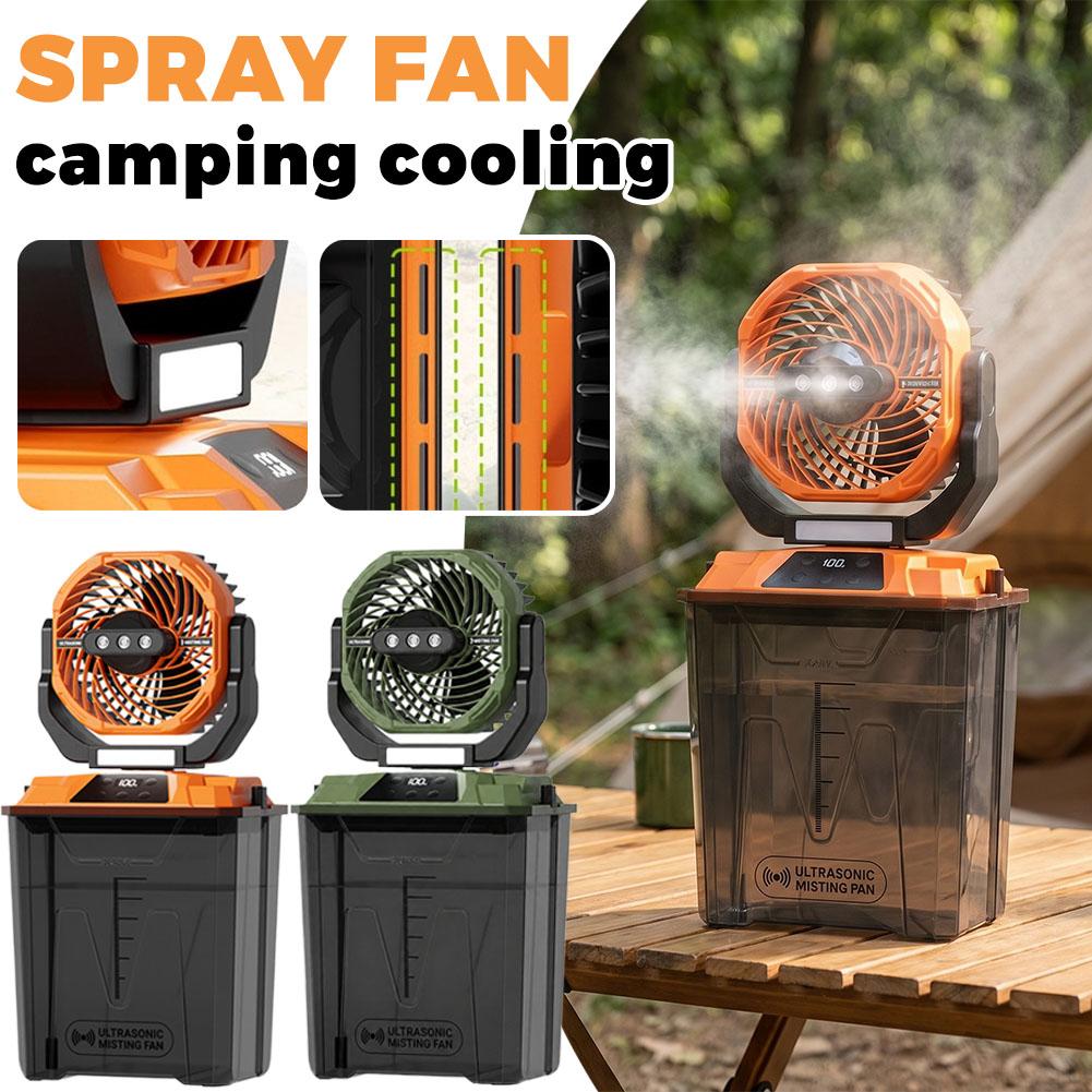 Outdoor Camping Ventilator - Novo Ventilador Portátil de Resfriamento para