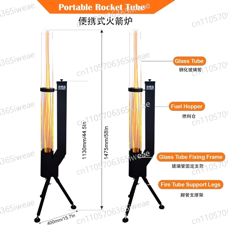 Outdoor Camping Wood Burning Stove - Fogão a pellets para acampamento ao