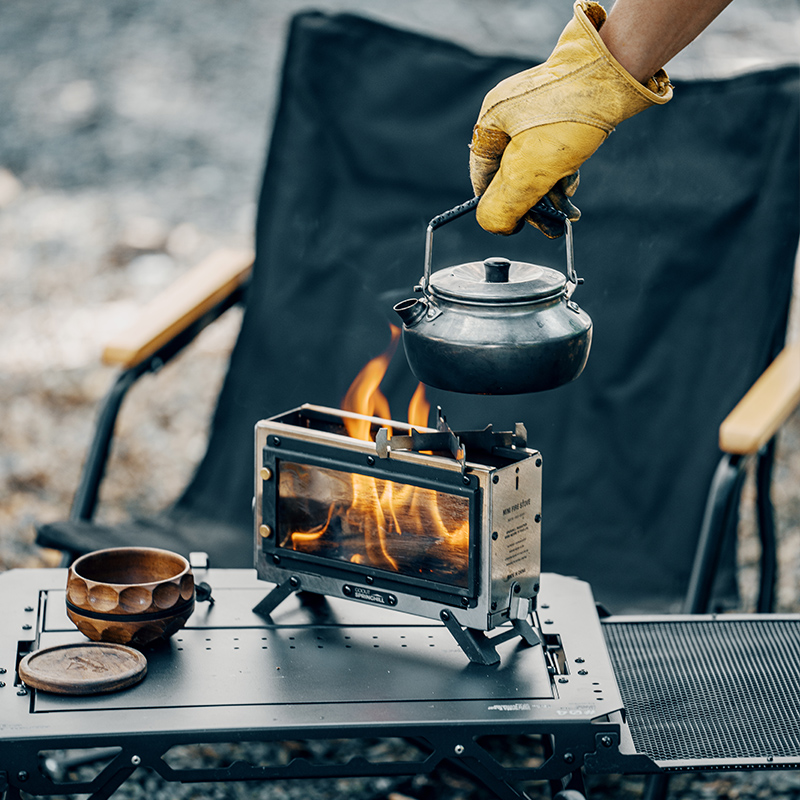 Outdoor Camping Wood Burning Stove - Fogão a Lenha Portátil Goout Springhill,