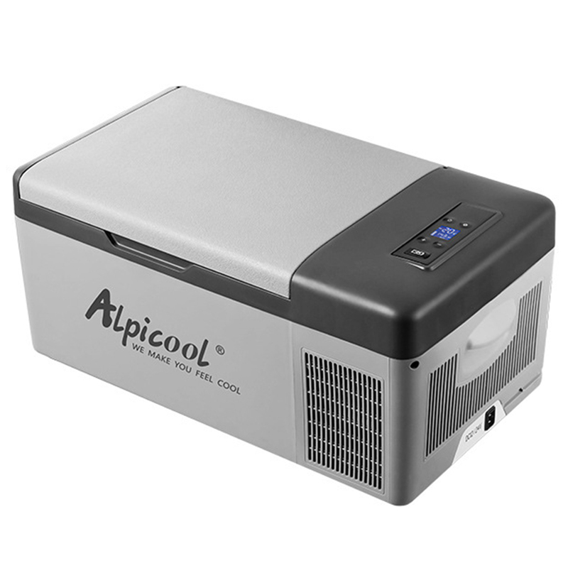 Outdoor Camping Fridge - Mini Refrigerador Alpicool 15L com Compressor