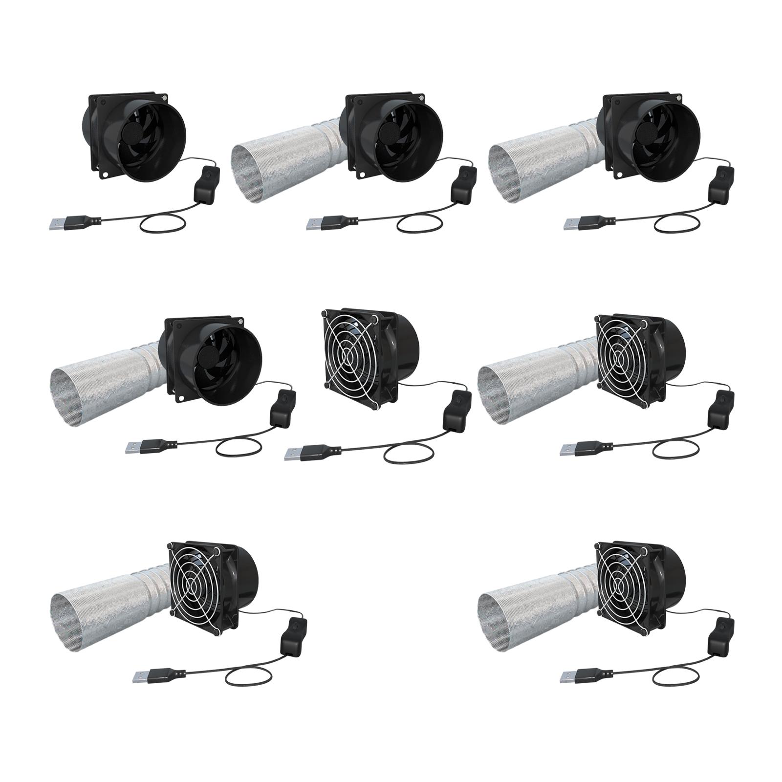 Outdoor Camping Ventilator - Ventilador De Exaustor Exterior Silencioso, Ventilador