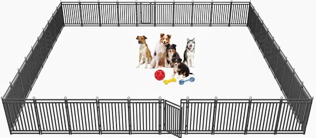 Outdoor Camping Dog Fence - Cercado para Cães para Uso Externo
