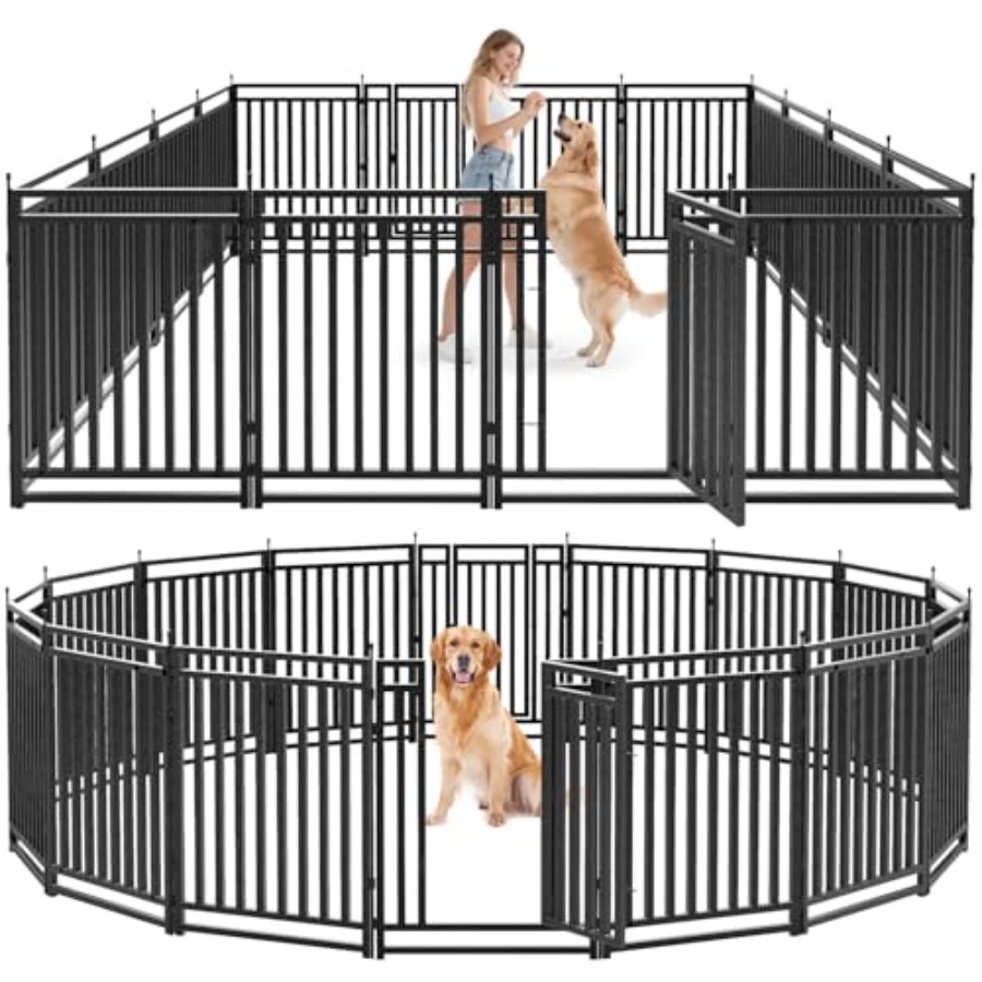 Outdoor Camping Dog Fence - Cercado para Cães Portátil para Uso