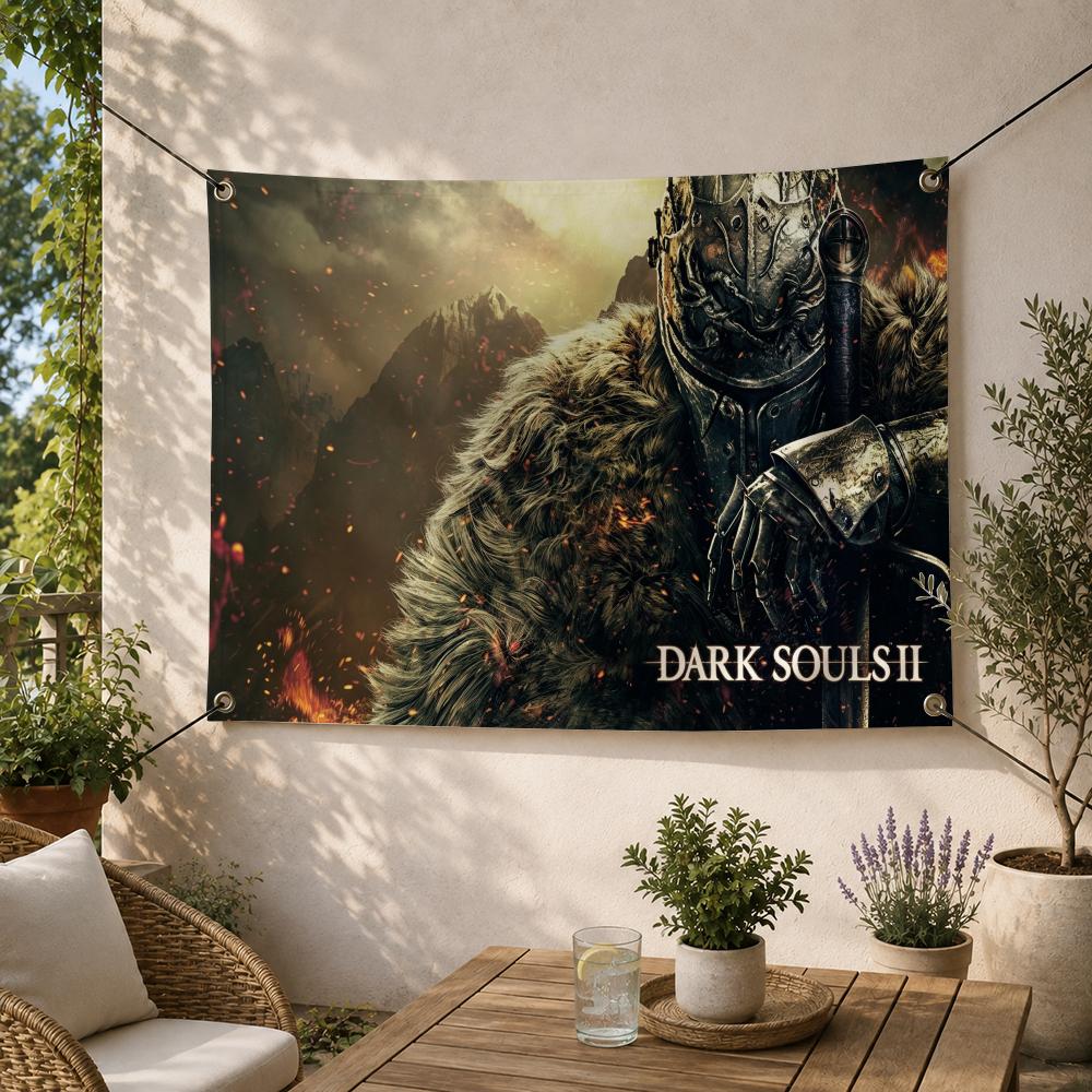 Outdoor Camping Rpg - Bandeira Decorativa de RPG Dark Souls