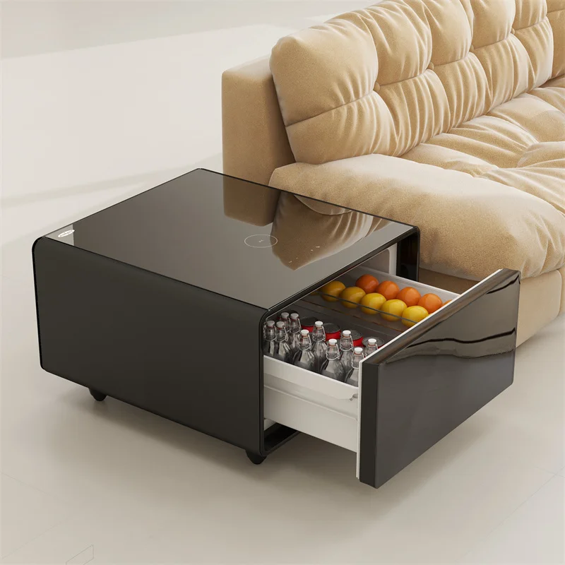 Outdoor Camping Fridge - Mesa de Café Inteligente Multifuncional para
