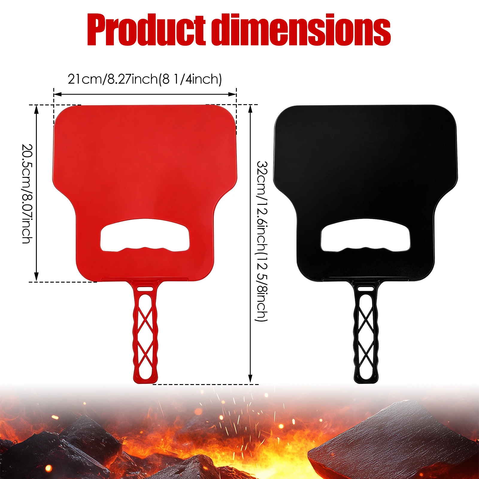 Ventilador Manual de Plástico  - Outdoor Camping Ventilator avaliação e preço