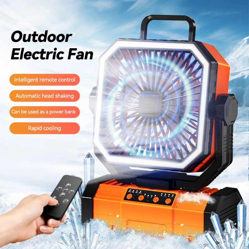 Ventilador de teto para acampa - Outdoor Camping Ventilator avaliação e preço
