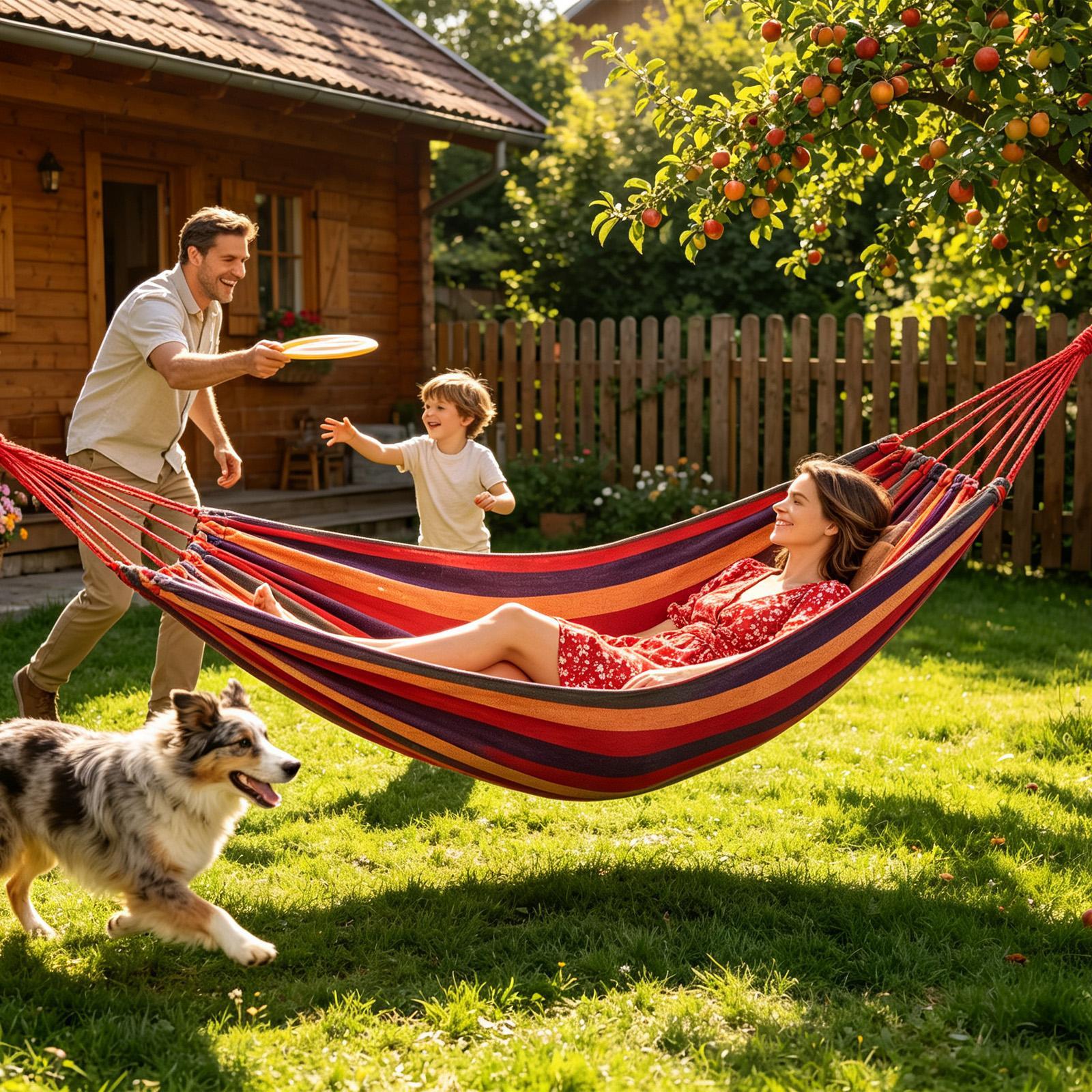 Rede de descanso portátil 200x - Camping Hammock avaliação e preço