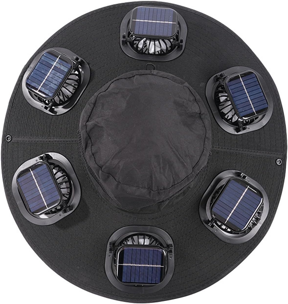Chapéu Solar com 6 Ventiladore - Outdoor Camping Ventilator avaliação e preço
