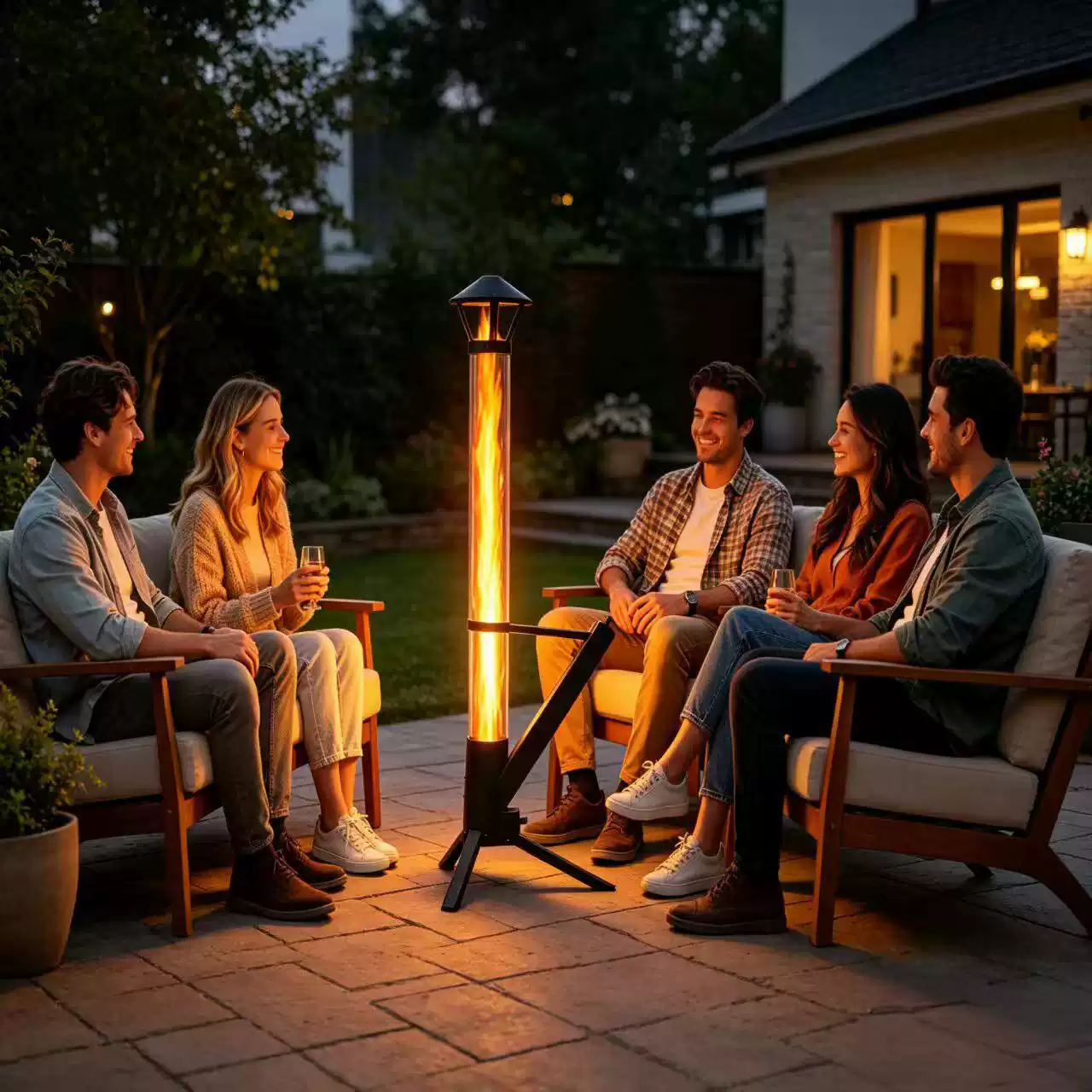 Fogão vertical a lenha para aq - Outdoor Camping Wood Burning Stove avaliação e preço