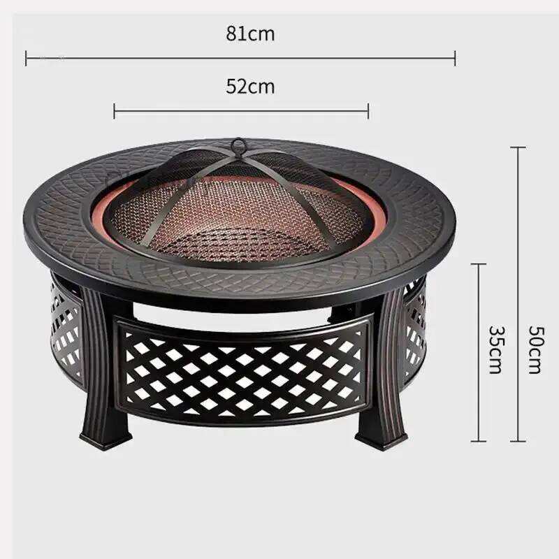 Suporte para Braseiro e Churra - Outdoor Camping Fire Pit avaliação e preço