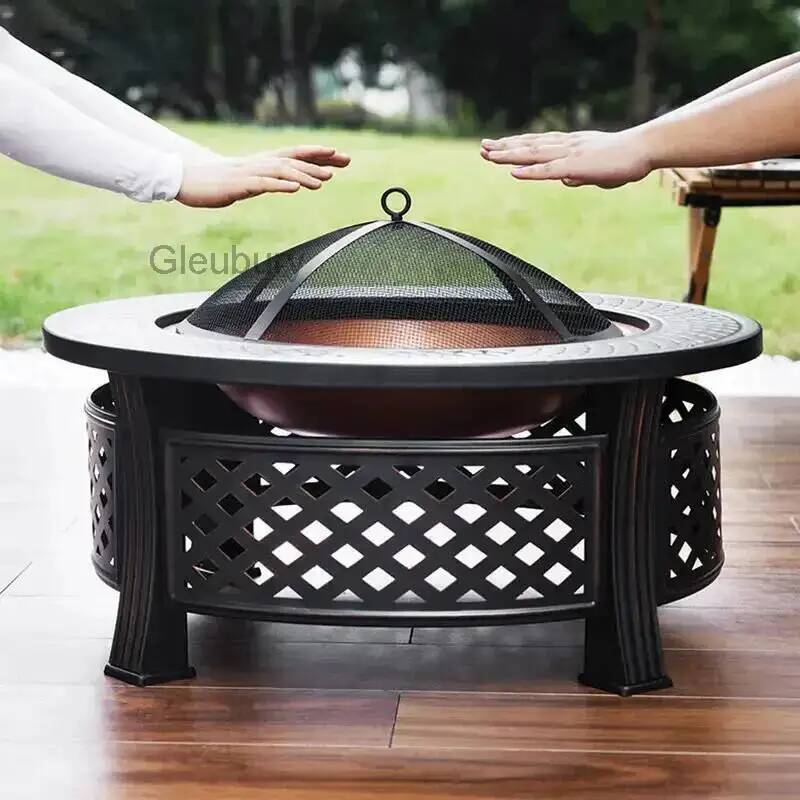 Suporte para Braseiro e Churra - Outdoor Camping Fire Pit avaliação e preço