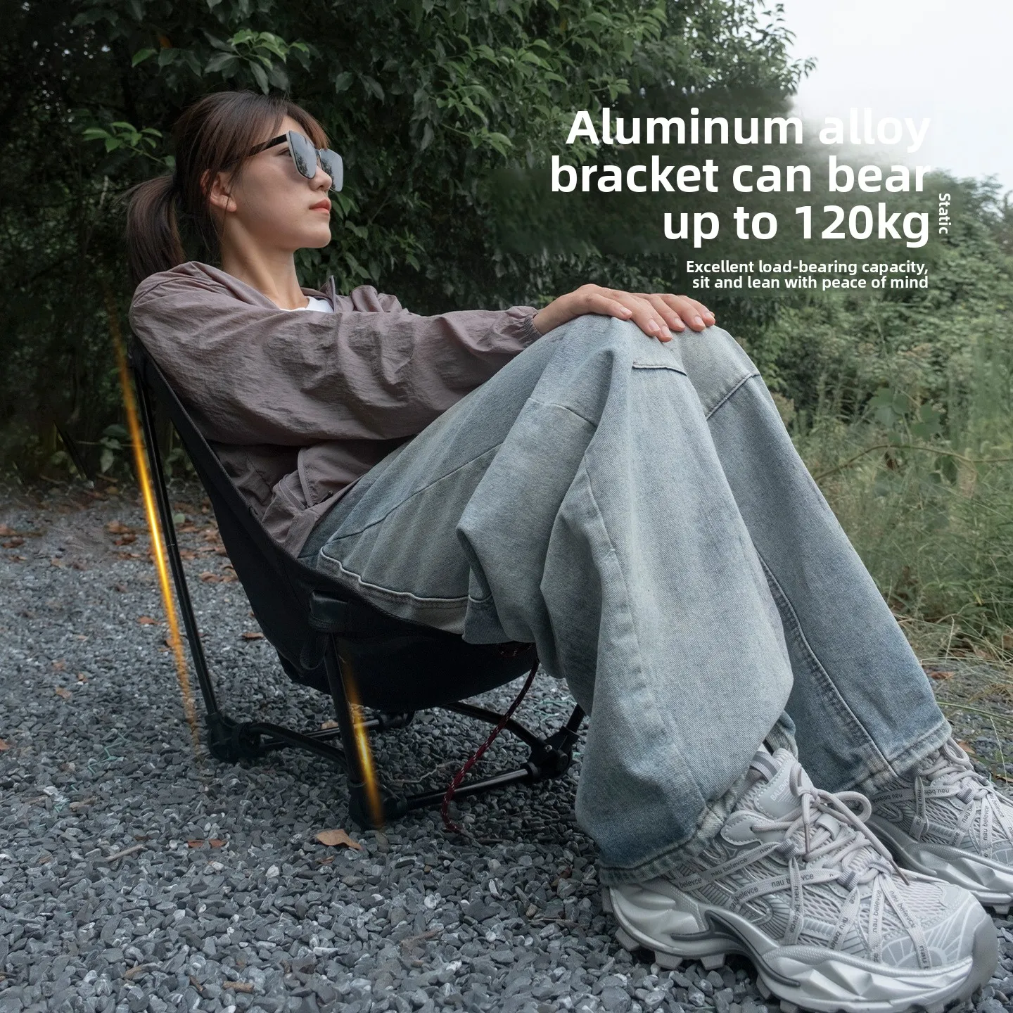 Cadeira Moon para uso ao ar li - Outdoor Camping Table And Chairs avaliação e preço