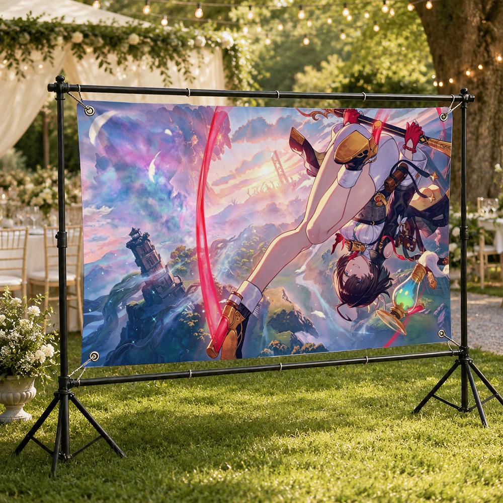 Bandeira decorativa da série G - Outdoor Camping Rpg avaliação e preço