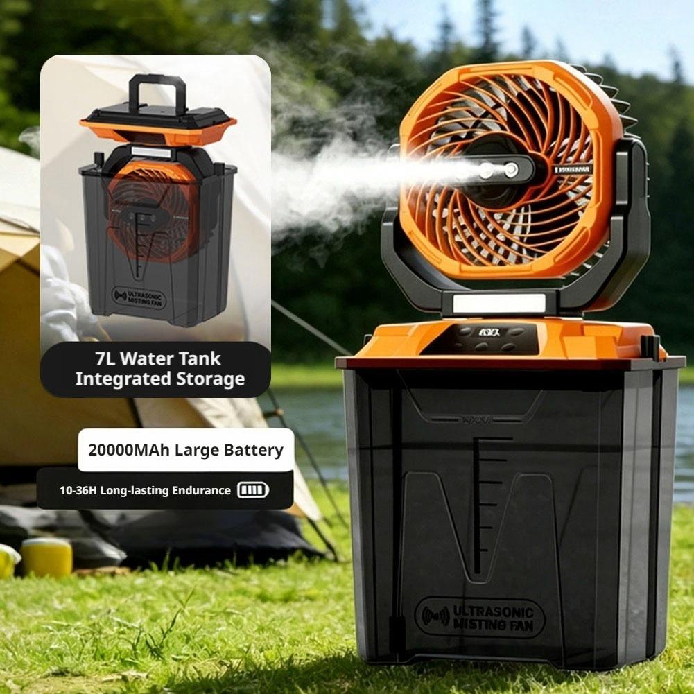 Novo Ventilador Portátil de Re - Outdoor Camping Ventilator avaliação e preço