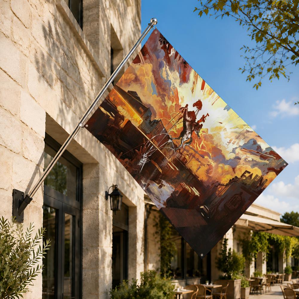 Bandeira de Fan, Tapeçaria, De - Outdoor Camping Rpg avaliação e preço