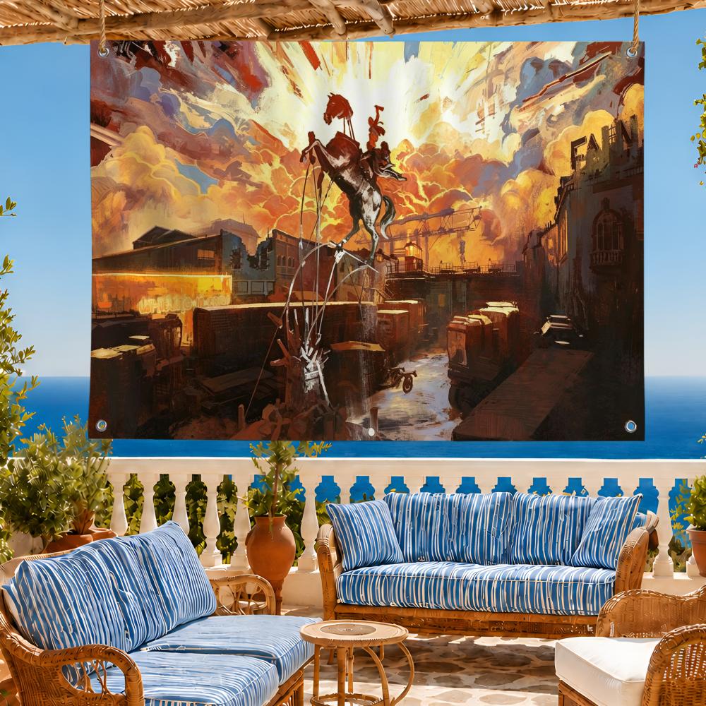 Bandeira de Fan, Tapeçaria, De - Outdoor Camping Rpg avaliação e preço