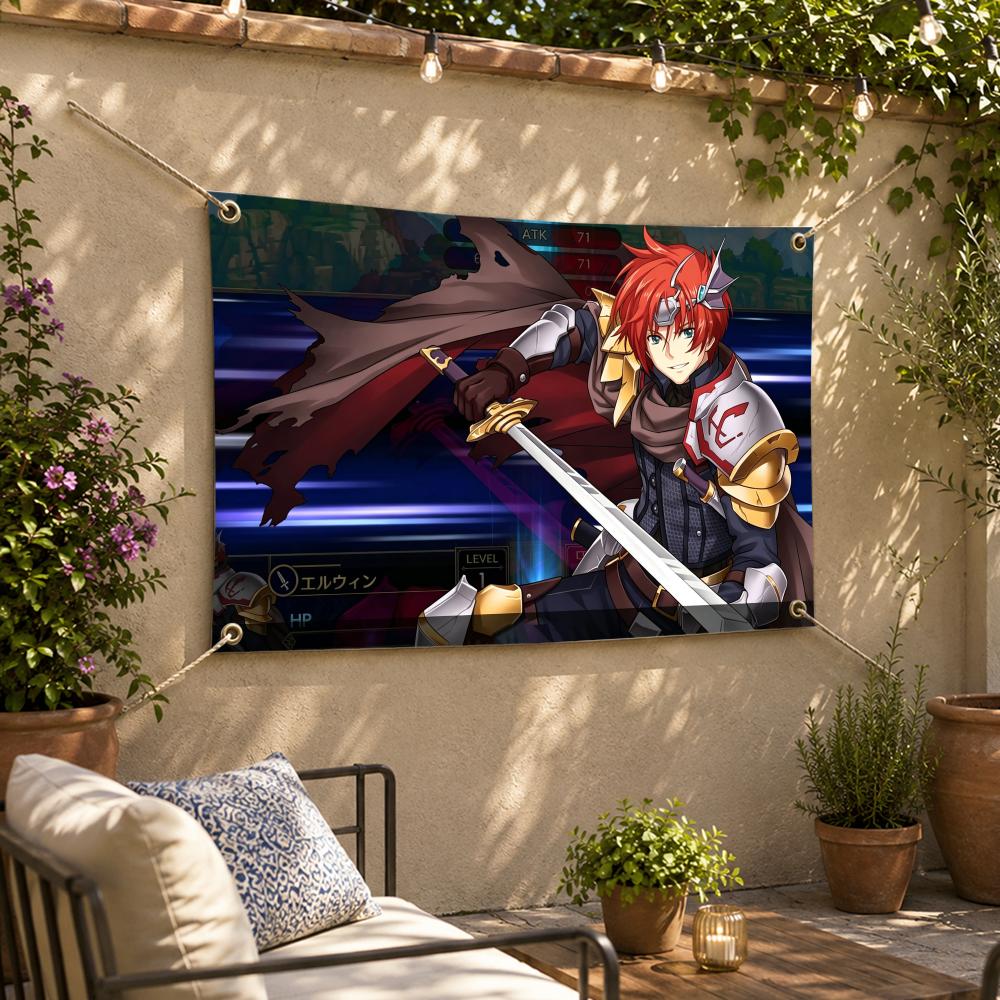 Bandeira decorativa com tema d - Outdoor Camping Rpg avaliação e preço