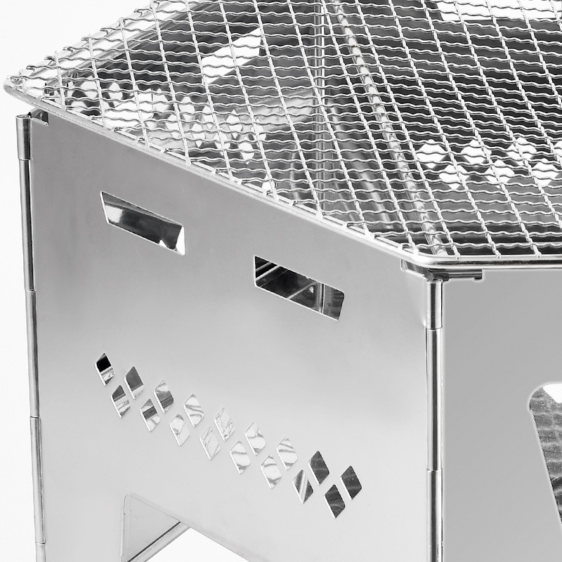 Fogão a Lenha Poligonal Dobráv - Outdoor Camping Fire Pit avaliação e preço