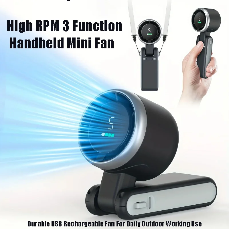 Mini ventilador de 5 níveis de - Outdoor Camping Ventilator avaliação e preço