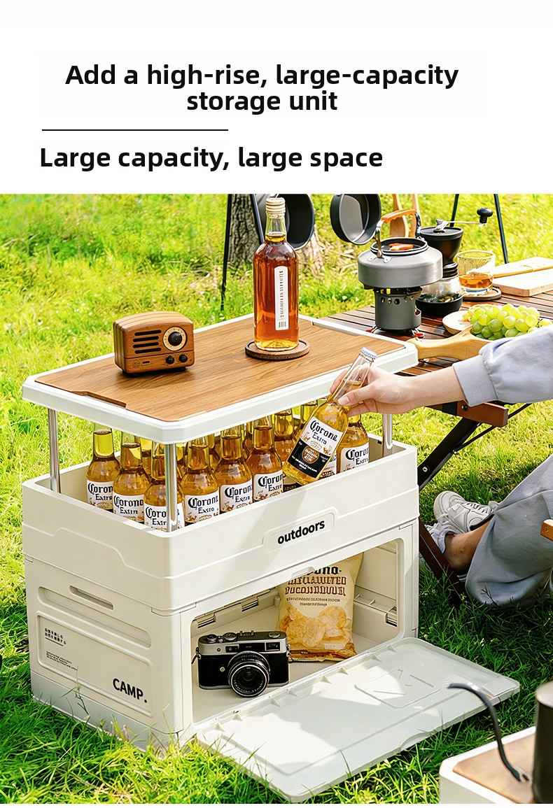 Caixa de Armazenamento Dobráve - Outdoor Camping Folding Storage Box avaliação e preço