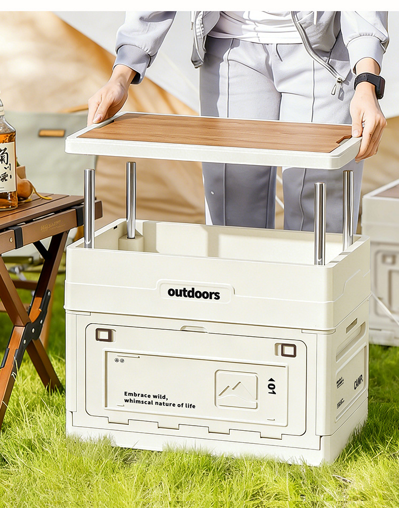 Caixa de Armazenamento Dobráve - Outdoor Camping Folding Storage Box avaliação e preço
