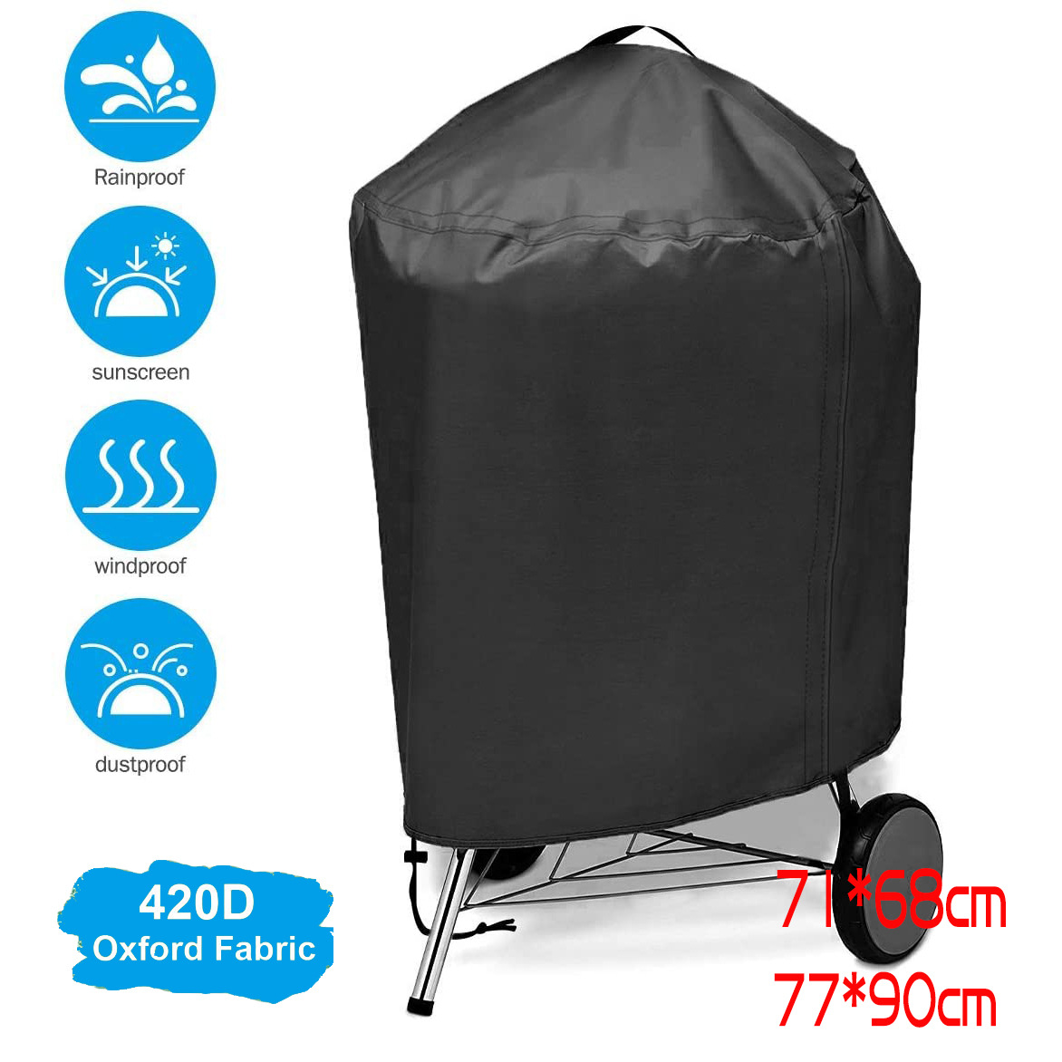 210d ao ar livre grill capa à  - Outdoor Camping Fire Pit avaliação e preço