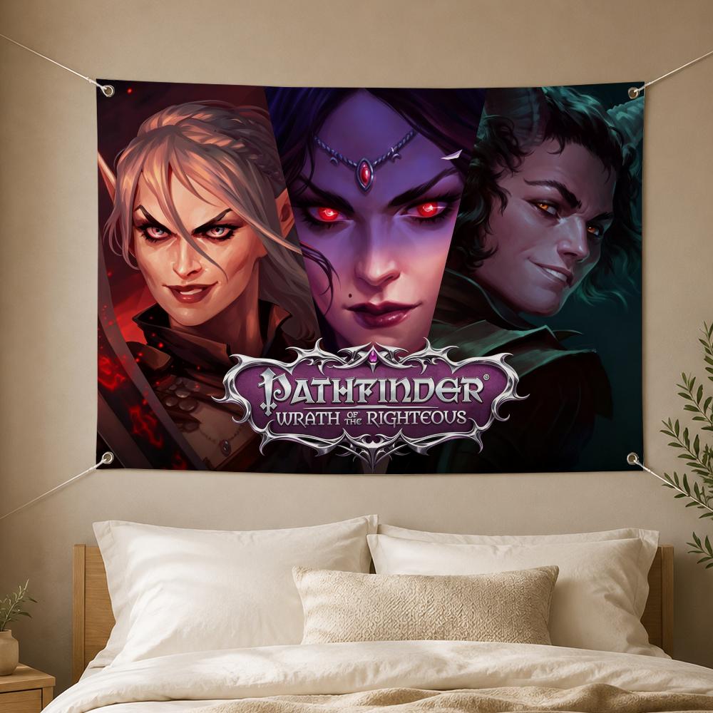 Bandeira de parede com tema de - Outdoor Camping Rpg avaliação e preço