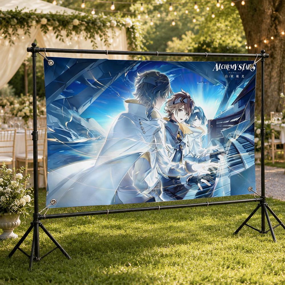 Bandeira decorativa com tema d - Outdoor Camping Rpg avaliação e preço
