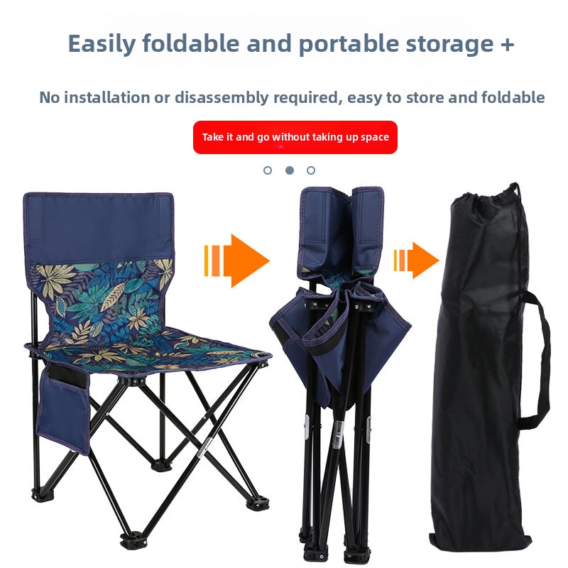Cadeira Dobrável Portátil 2026 - Outdoor Camping Activities avaliação e preço