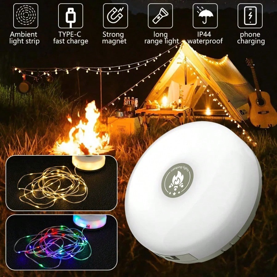 Luzes decorativas retráteis de - Camping Hammock avaliação e preço