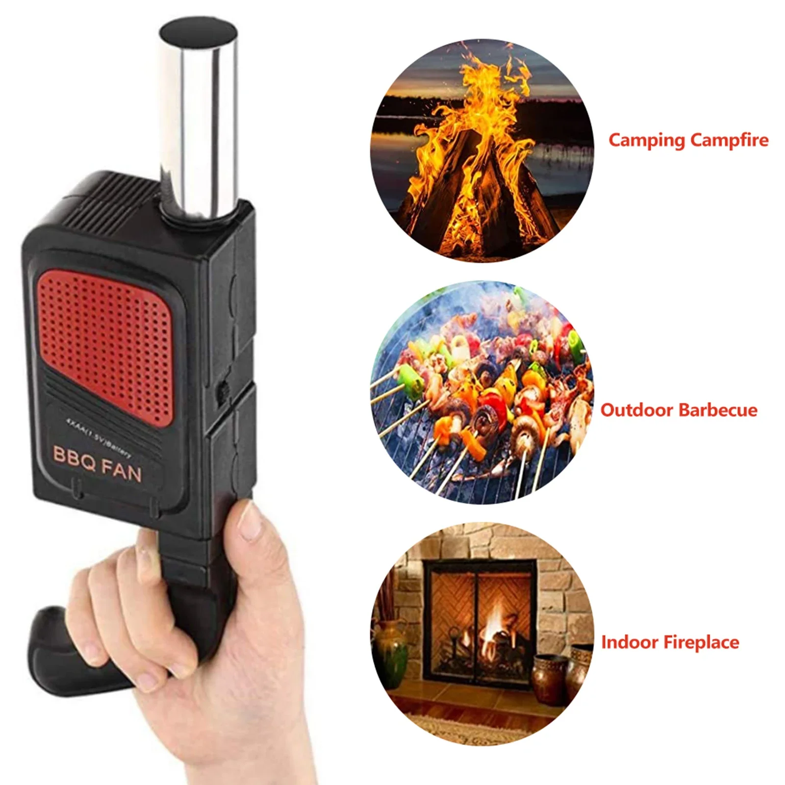 Ventilador Elétrico Portátil p - Outdoor Camping Activities avaliação e preço