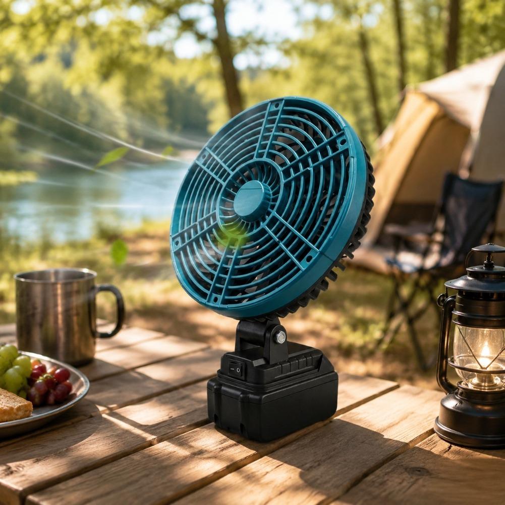 Ventilador DC com carregamento - Outdoor Camping Ventilator avaliação e preço