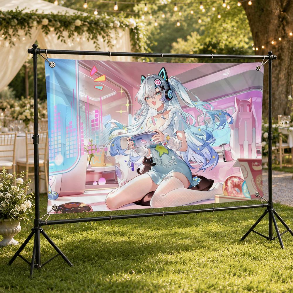 Bandeira decorativa com tema d - Outdoor Camping Rpg avaliação e preço