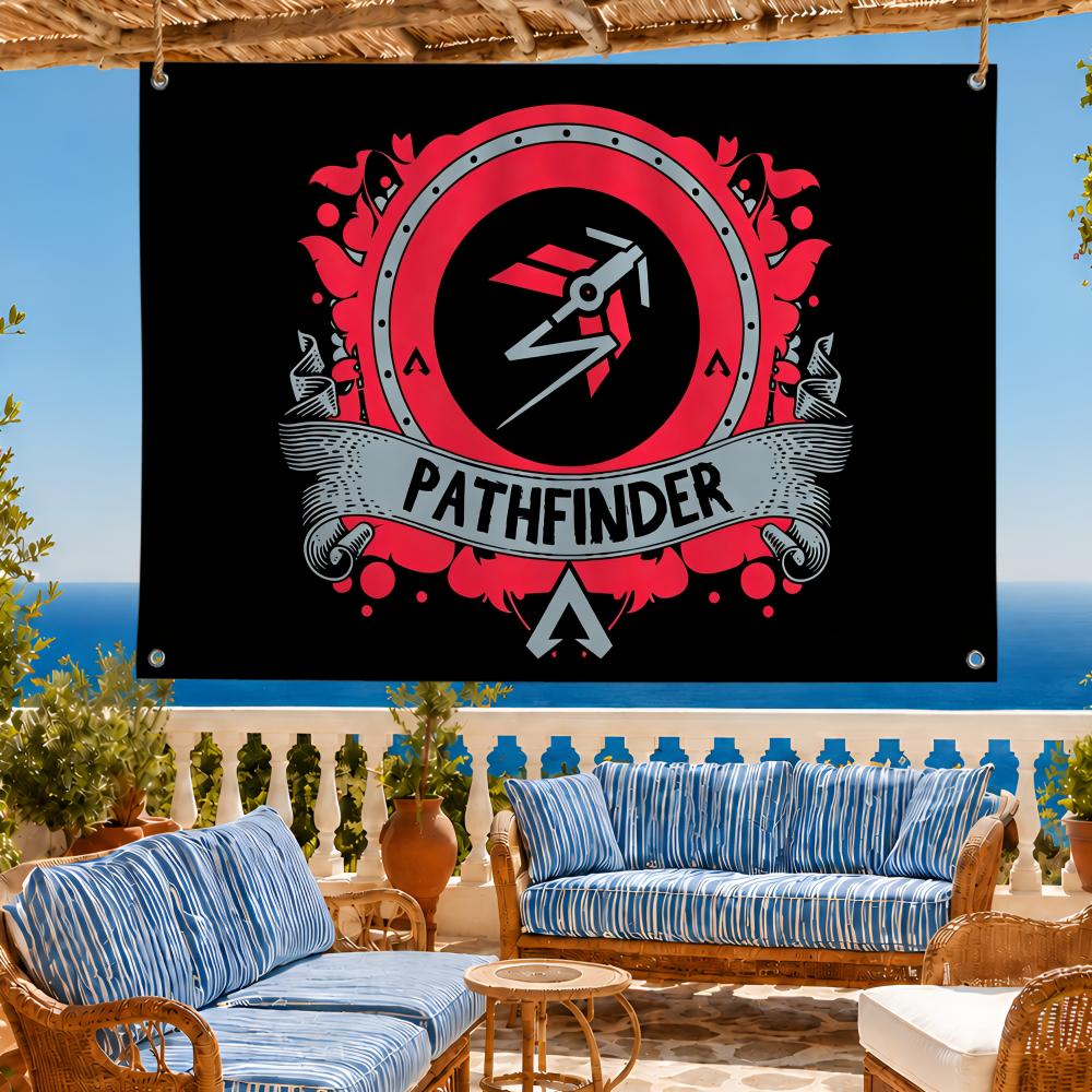 Bandeira decorativa com tema d - Outdoor Camping Rpg avaliação e preço