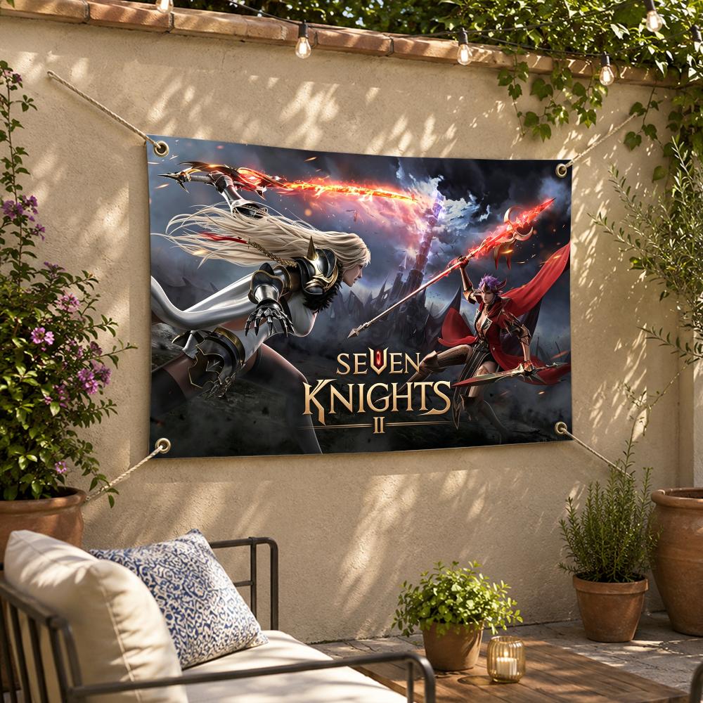 Bandeira decorativa com tema d - Outdoor Camping Rpg avaliação e preço