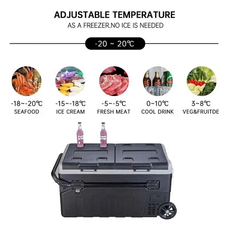 Refrigeradores Solares Mini de - Outdoor Camping Fridge avaliação e preço